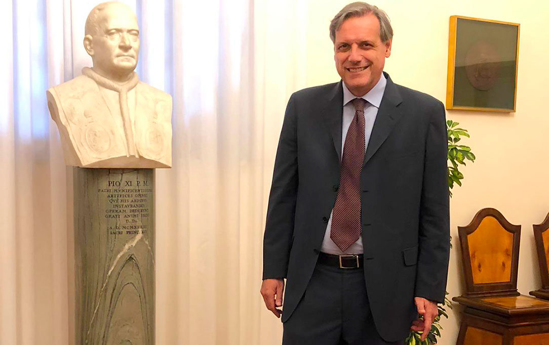 A colloquio con il dott. Andrea Tamburelli, Direttore delle Ville Pontificie